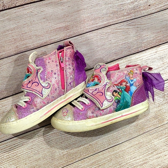 Disney Other - Disney Princess High Top Sneaker